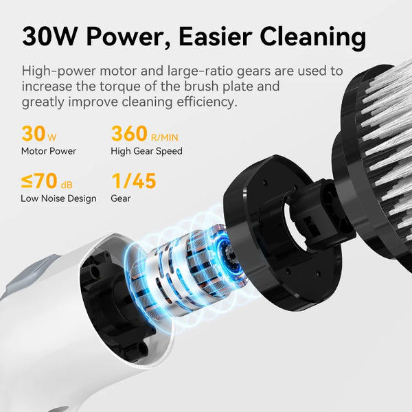 Power Spin Scrubber